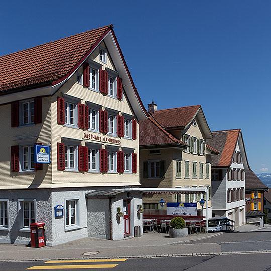 Pizzeria-Pension Gambrinus Walzenhausen Exterior foto